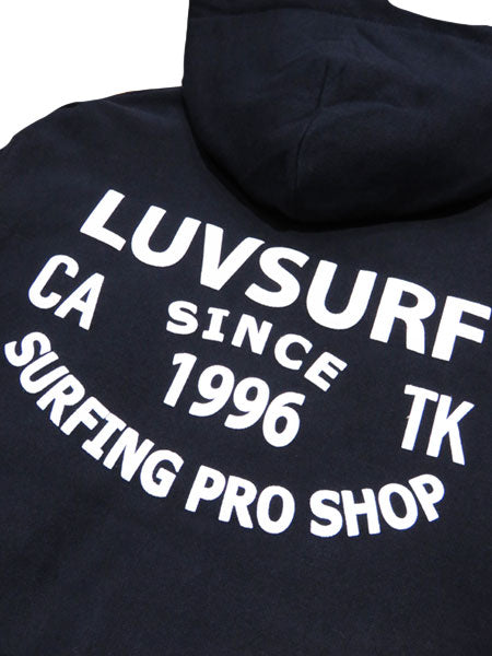 Original 12oz Double Zip Hoodie [SINCE] (Fleece Lined) Navy