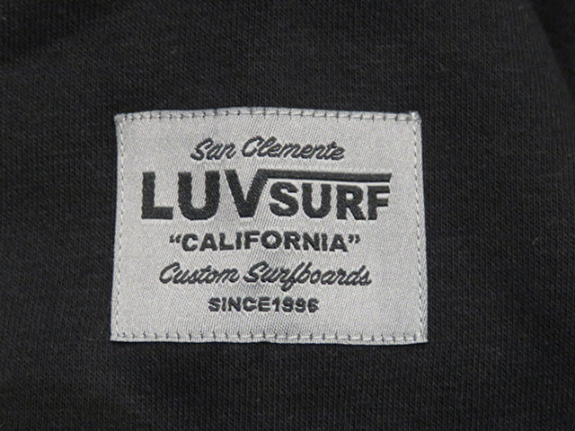 Sweatshirt pullover hoodie (fleece-lined) [SINCE] BLACK