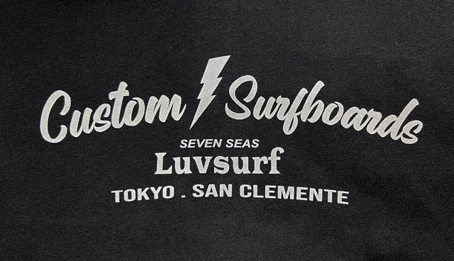10oz Oversized Crew Neck Sweatshirt [Custom Surfboards] (Fleece Lined)