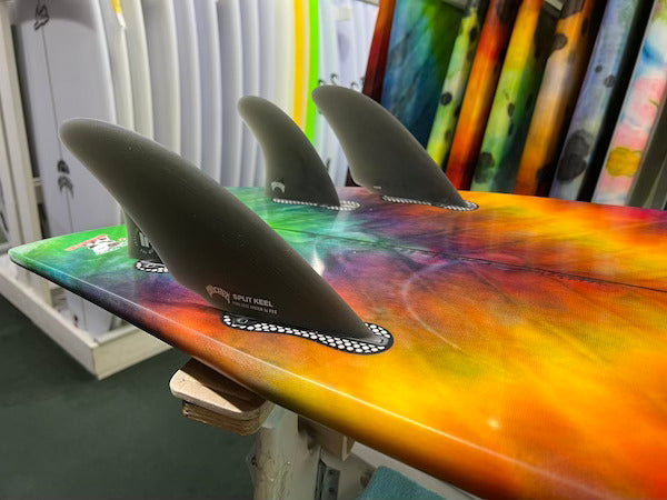 MB PG SPLIT KEEL / QUADフィン / SMOKE