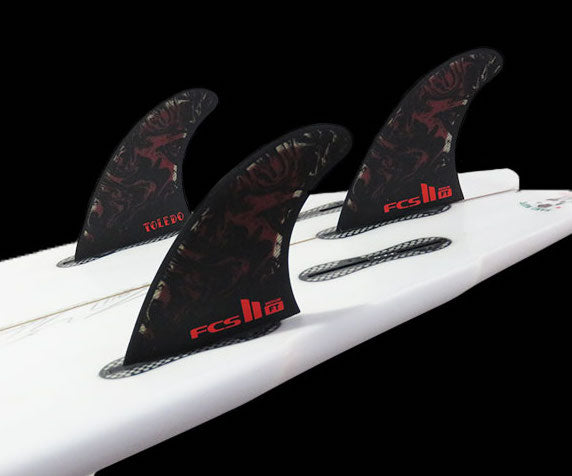 FT-PC/ AirCore/TRIフィン[FILIPE TOLEDO] BLACK/RED/ M・L