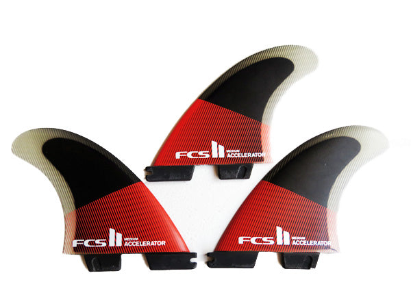 ACCELERATOR PC / RED / TRIフィン/ S・M・L