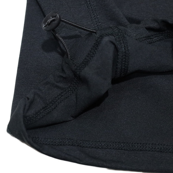 BLACK EDITION HYBRID RASHGUARD T-SHIRT / BLACK AQUA Amphibious