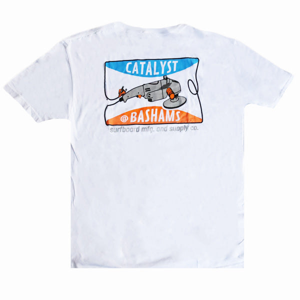 "CATALYST" T-shirt [@BASHAMS GRINDER]