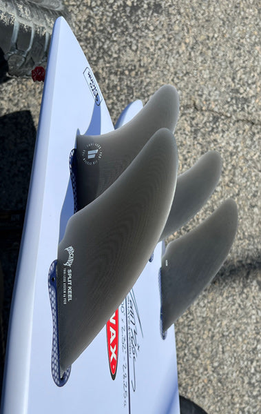MB PG SPLIT KEEL / QUADフィン / SMOKE – Luvsurf