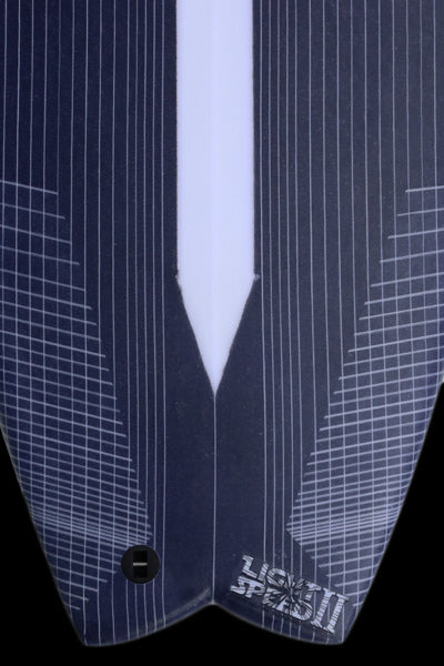 青いフィッシュボード 58\" x 20\" x 2.5\" 青いフィッシュボード 58