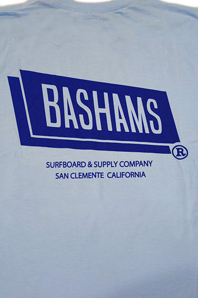 "CATALYST" T-shirt [CLARK BASHAMS] L.BLUE