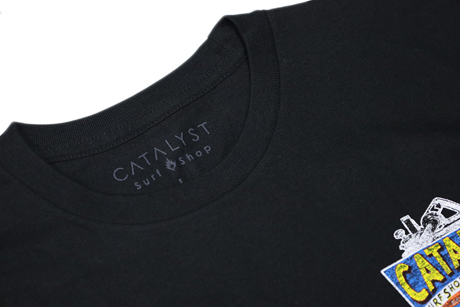 "CATALYST" T-shirt [BASHAMS] BLACK