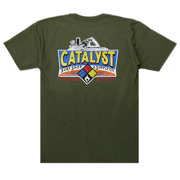 "CATALYST" T-shirt [BASHAMS] Military