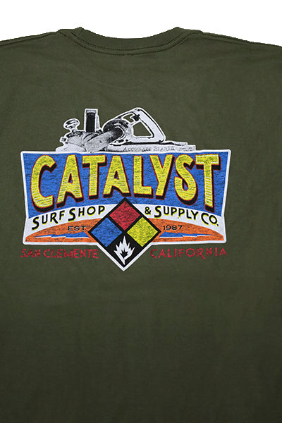 "CATALYST" T-shirt [BASHAMS] Military