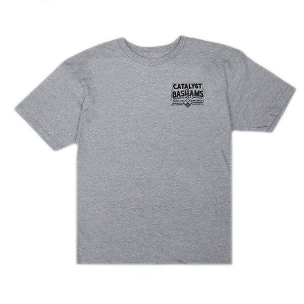"CATALYST" T-shirt [BASHAMS] GREY