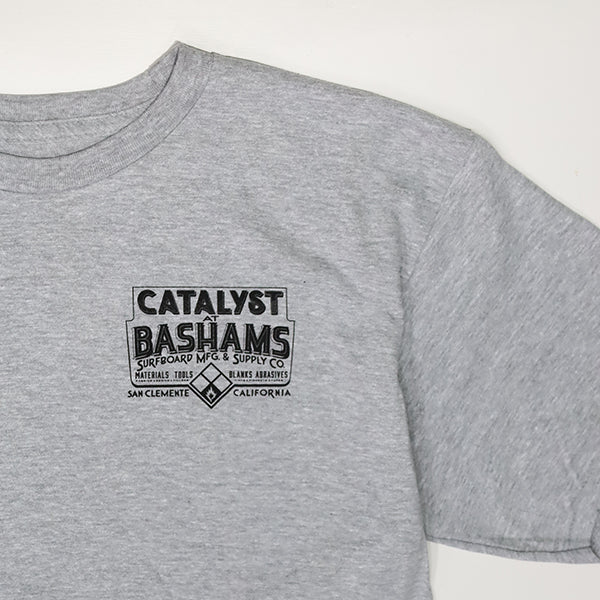 "CATALYST" T-shirt [BASHAMS] GREY