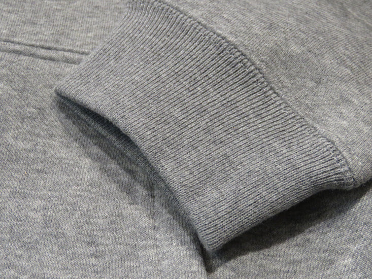 10oz Sweat Full-Zip Hoodie [Custom Surfboards] (Fleece-Lined) H.GREY