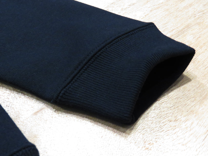 30% Off Sale Crew Neck Sweatshirt (Fleece Lined) [Lowers] BLACK