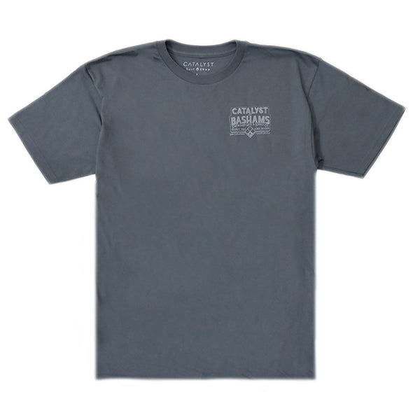 "CATALYST" T-shirt [BASHAMS] Charcoal