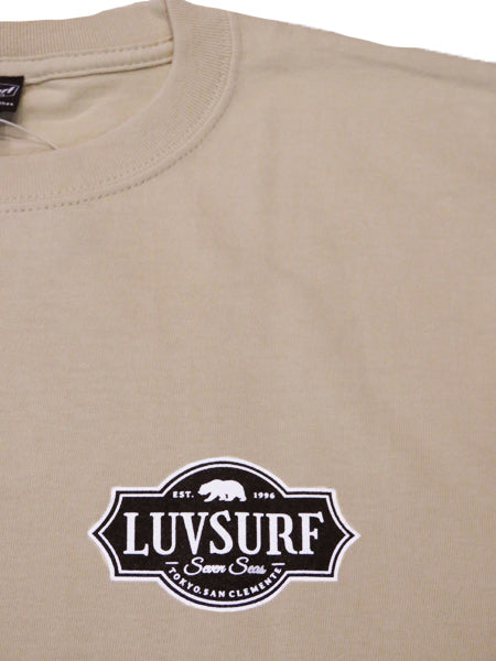 Original High-Quality T-Shirt [Seven Seas Bear] L.BEIGE