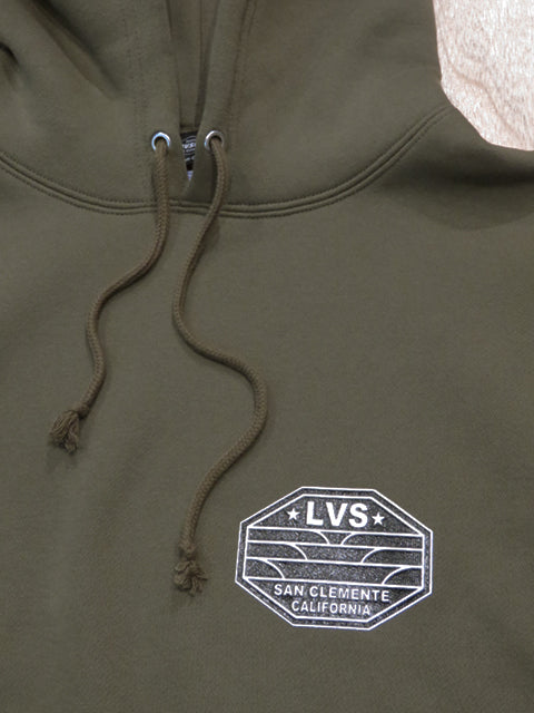 Original Sweat Pullover Hoodie (Fleece Lined) [Lowers] OLIVE