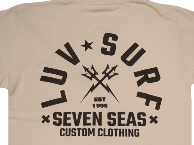 Original High Quality T-Shirt [Trident] L.BEIGE