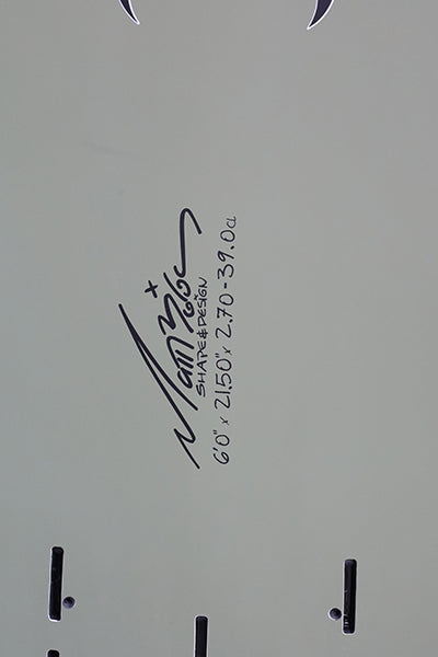 6'0" 39.0cl『Round Nose Round』 SOFT TOP / HARD BOTTOM