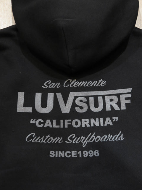 Full-Zip Hoodie (Fleece Lined) [Affected] BLACK/GREY