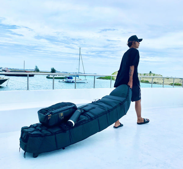 The Djarv 3-4 Surfboard Coffin for 3 to 4 boards / up to 6'6"