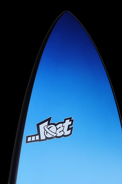 『3.0 STUB DRIVER』THUMB Tail  "BLACK SHEEP BUILT" Faded airbrush Blue to Clear