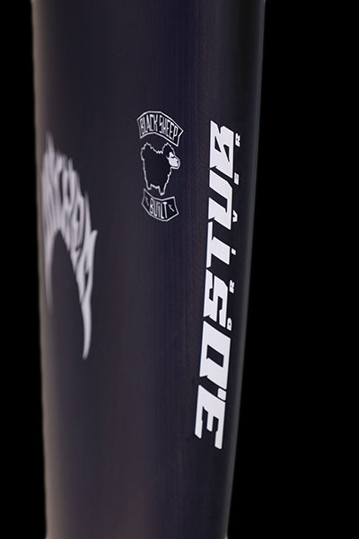 『3.0 STUB DRIVER』THUMB Tail  "BLACK SHEEP BUILT" Faded airbrush Blue to Clear