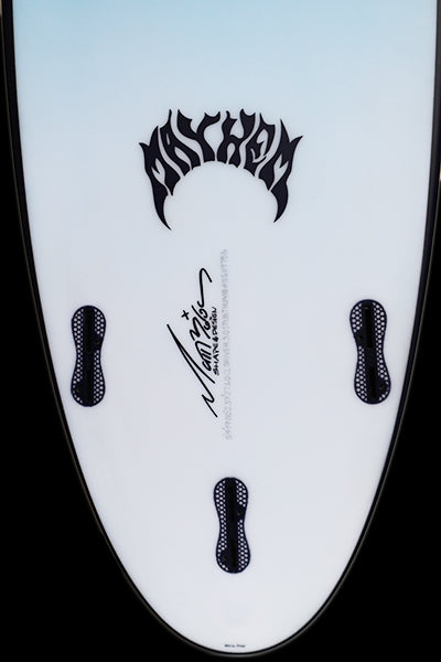 『3.0 STUB DRIVER』THUMB Tail  "BLACK SHEEP BUILT" Faded airbrush Blue to Clear