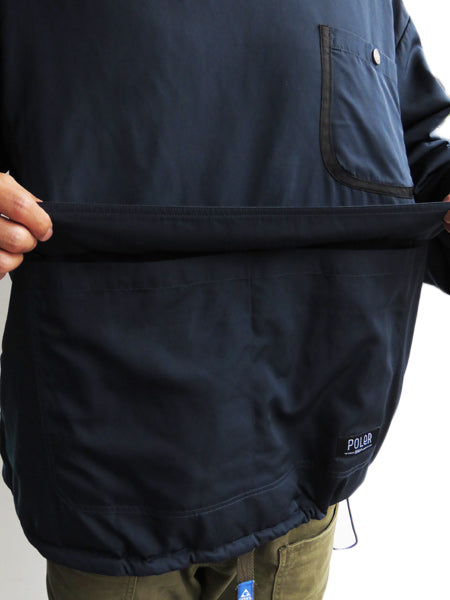 50% off on "POLeR" reversible NYLON PUFF CREW / COYOTE/NAVY