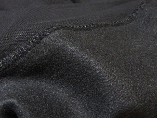 LOST Surfboards Sweat Pullover Parka (Fleece Lining) BLACK