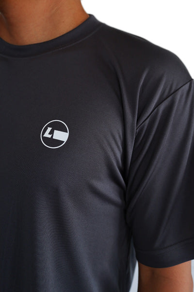 Hybrid Rashguard T-shirt / GUNMETAL Amphibious