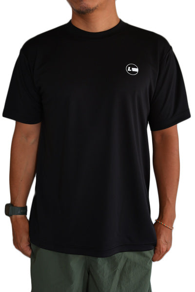 HYBRID RASHGUARD T-SHIRT / BLACK Amphibious