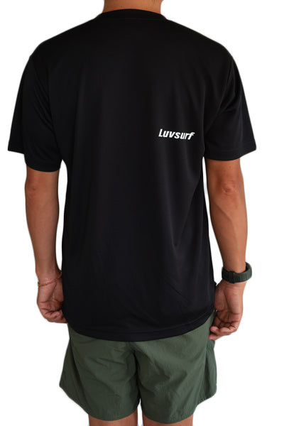 HYBRID RASHGUARD T-SHIRT / BLACK Amphibious