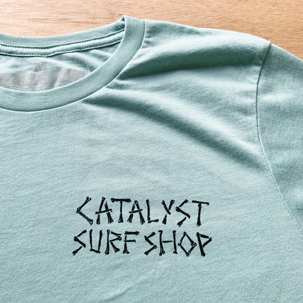 T-shirt [DIE BY THE SEA] GREEN