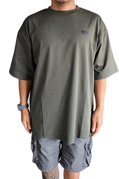 ハイブリッド ラッシュガード DRY Tシャツ [LOGO] KHAKI 水陸両用
