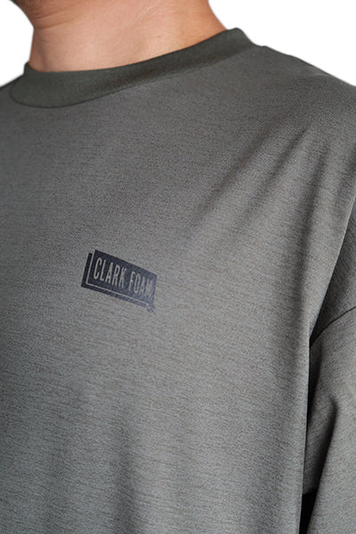 ハイブリッド ラッシュガード DRY Tシャツ [LOGO] KHAKI 水陸両用