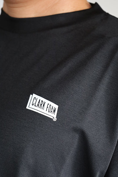 ハイブリッド ラッシュガード DRY Tシャツ [LOGO] BLACK 水陸両用