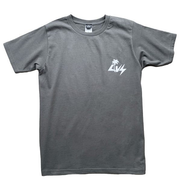 『Luvsurf』Tシャツ [PALM] チャコール