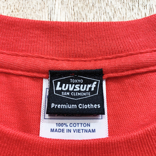 50% OFF SALE! T-shirt [CRIME] Italian Red / 100cm