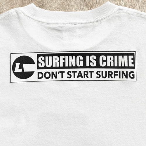 Tシャツ [CRIME] ホワイト