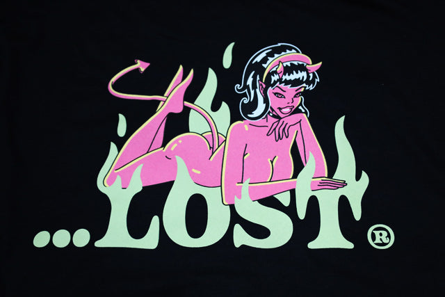 T-shirt [Inferno] Neon Black