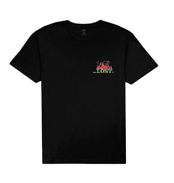 T-shirt [Inferno] Neon Black