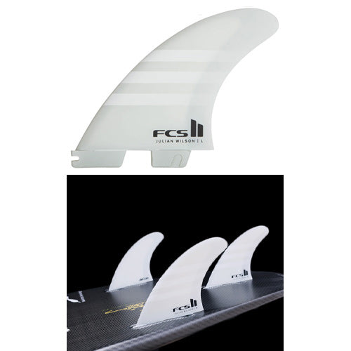 JW-PC + AirCore/TRI Fin [JULIAN WILSON] WHITE / M・L Medium size