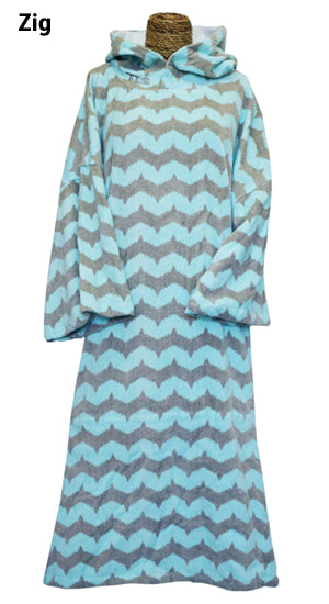 Cotton poncho / Kids size 120 ZIG