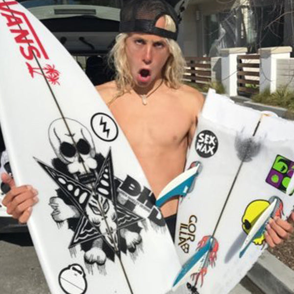 Traction pad [TEAM SERIES KYUSS FLAMES PAD]