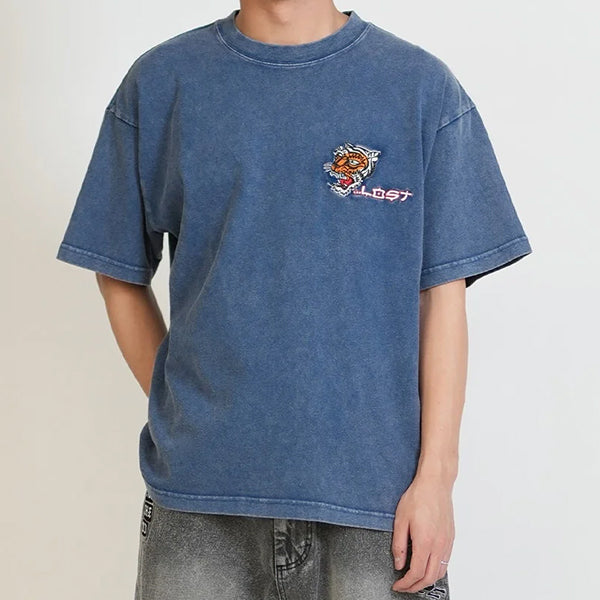 Tシャツ [JAPAN LAM] Blue