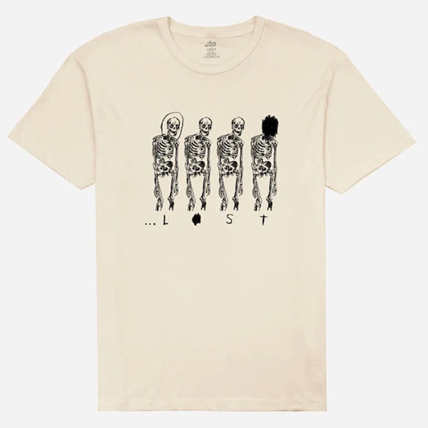 Gang Four Vintage Dye Tee in Vintage White
