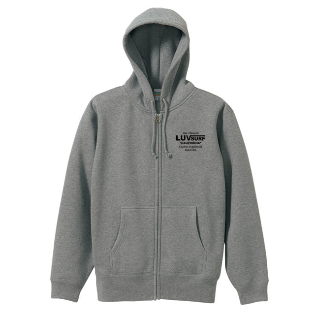 Full-Zip Hoodie (Fleece Lined) [Affected] H.GREY / Size L