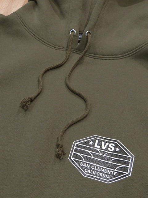 Original Sweat Pullover Hoodie (Fleece Lined) [Lowers] OLIVE