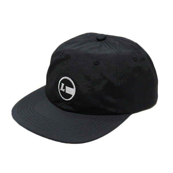 ナイロン アーバンフィット ベースボールキャップ [Racing Icon] BLACK